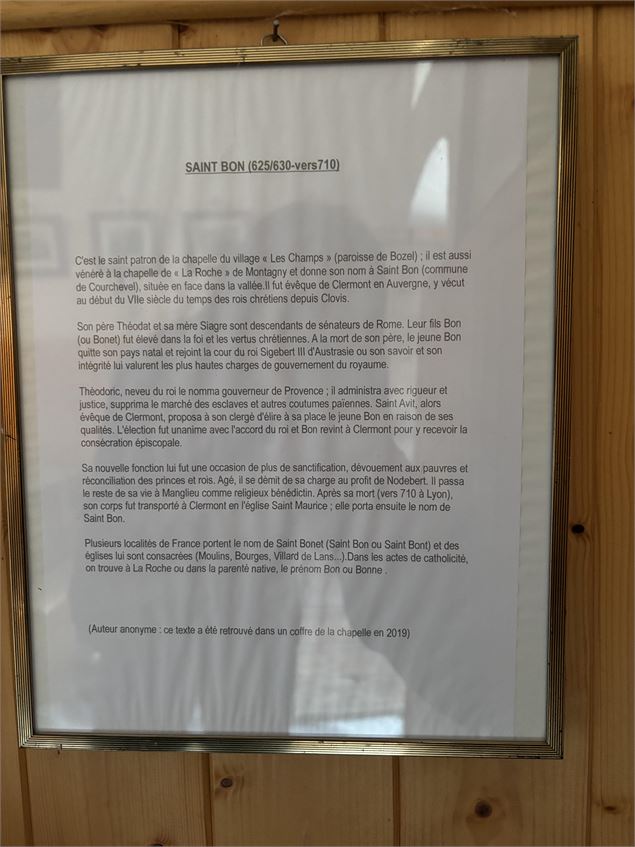 Les Champs_Bozel - Vallee de Bozel Tourisme