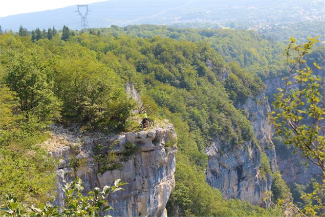 Parcours VTT 52 bleu - Les Crêtes de Charabotte - Espace FFC Ain Forestière - Sébastien Beaudon