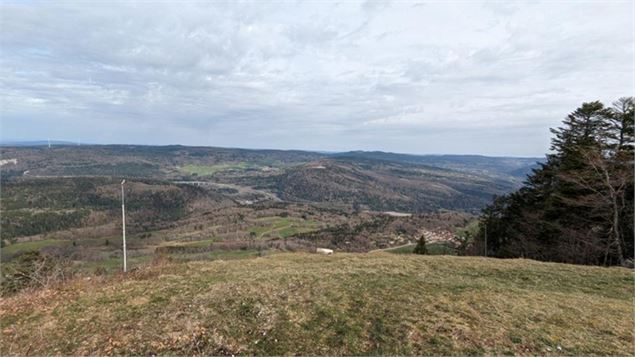Parcours VTT 59 rouge - Tour de la Grande Montagne - Espace FFC Ain Forestière - Jérôme Pruniaux - A