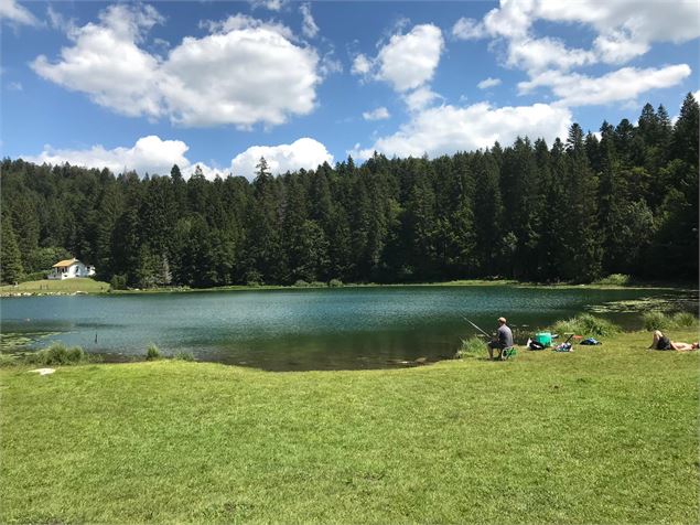 Parcours VTT 68 bleu - Lac Genin et les bois de Puthod et des Millières - Espace FFC Ain Forestière 