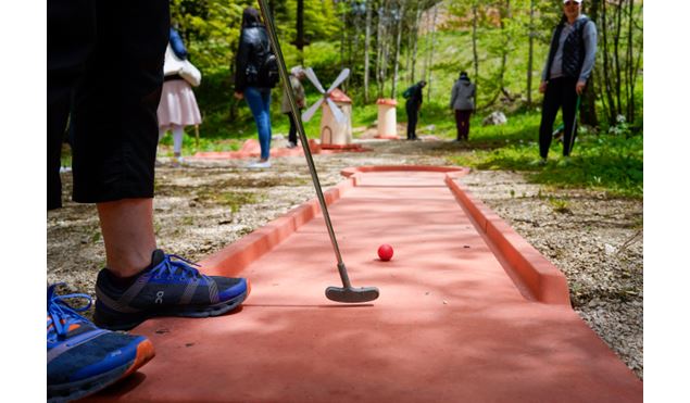 Mini-golf - Thomas Baillard