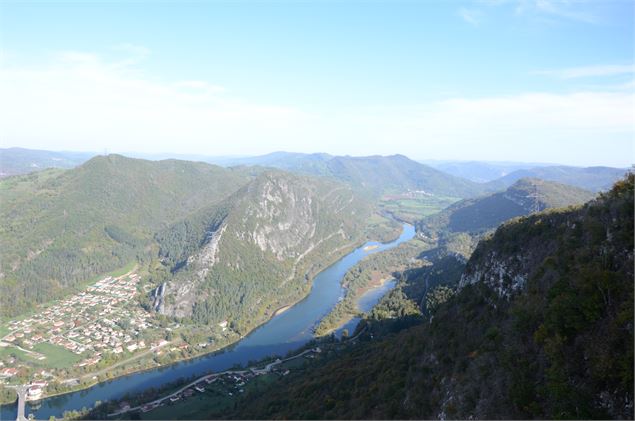 Maquis de Chougeat - Vue sur l'Oignin - Jean-Yves Crespo