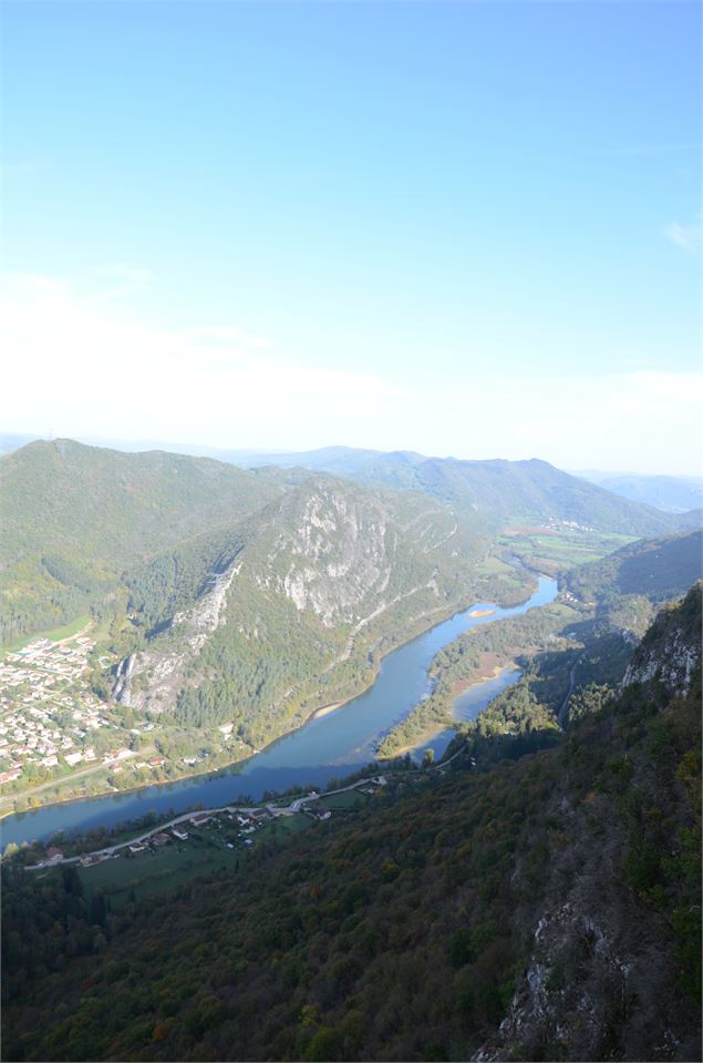 Maquis de Chougeat - Vue sur l'Oignin - Jean-Yves Crespo