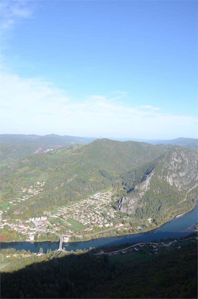 Maquis de Chougeat - Vue sur l'Oignin - Jean-Yves Crespo