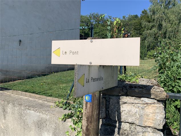 Panneau indicatif - Maxime Michel