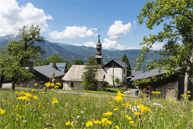 Itinéraire pédestre : Chantemerle et la forêt des Suets - photothèque OT Samoens
