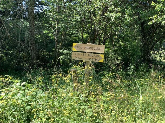 Panneau indicatif - Maxime Michel