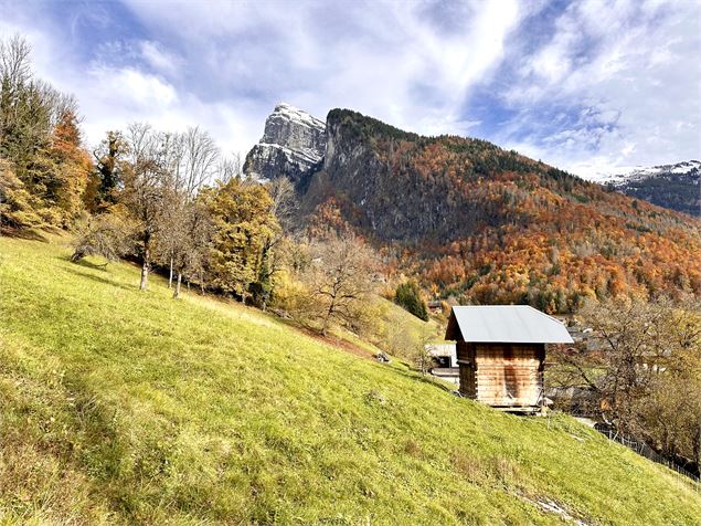 Itinéraire pédestre : Découverte du village de Samoëns par les Moulins et les Plaignes_Samoëns - Léo