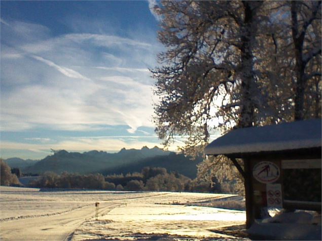 Pistes de ski de fond à La Chapelle-Rambaud - Foyer La Chapelle-Rambaud