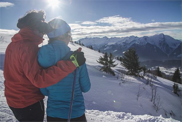 Vue du Bozon - Maison de la Montagne de Nâves