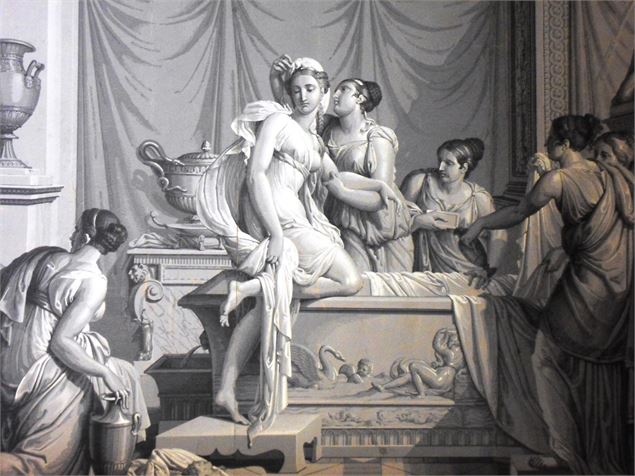 Papiers peints panoramiques sur le thème de Psyché - F.Juttet