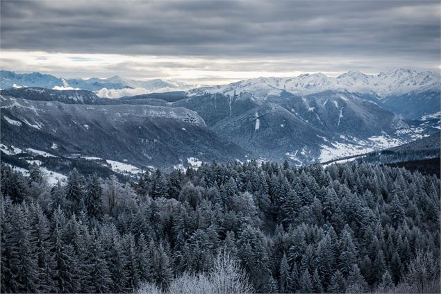 Randonnée raquettes : Les Crêtes de l'Orionde - L.MARTIN