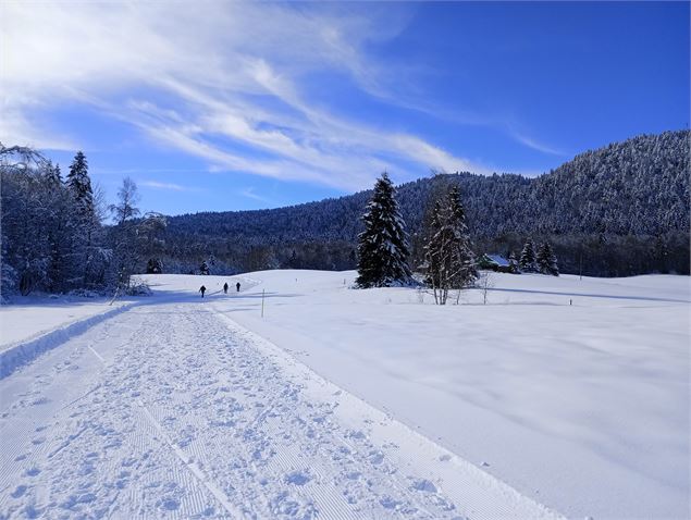 Piste piétonne - Boucle de Glaise_La Féclaz - C.Legouest