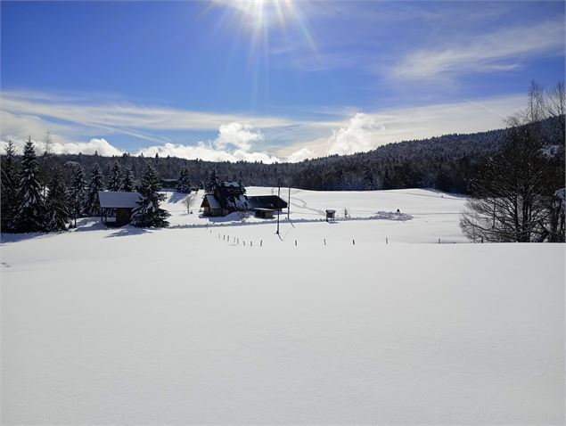 Piste piétonne - Boucle de Glaise_La Féclaz - C.Legouest
