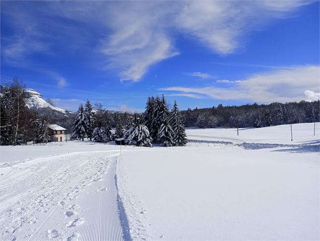 Piste piétonne - Boucle de Glaise_La Féclaz - C.Legouest