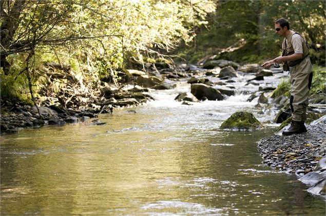 Pêche sur le parcours 