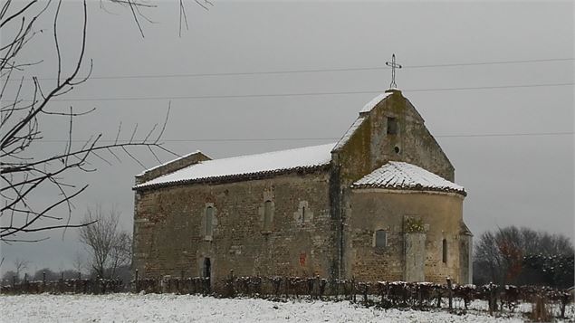 Chapelle sous la neige - Les amis de la chapelle