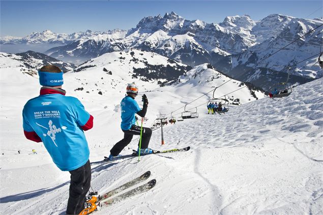 Chavanette -  Le Mur Suisse_Champéry - Région Dents du Midi