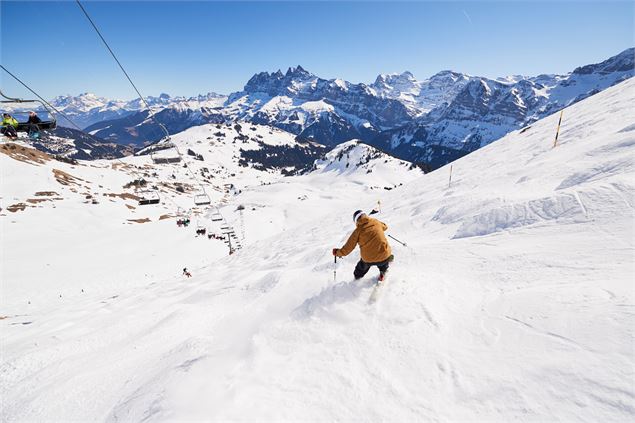 Chavanette -  Le Mur Suisse_Champéry - Région Dents du Midi
