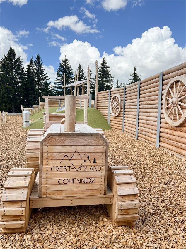 Aire de jeux au Lachat_Crest-Voland - SPL _CREST-VOLAND_COHENNOZ/V_JOSSET