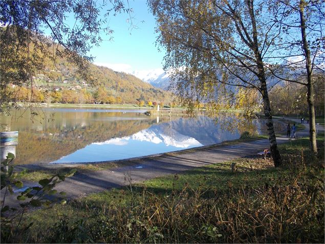 sentier VTT : boucle du lac de Passy_Sallanches - Véronique Lorenzi