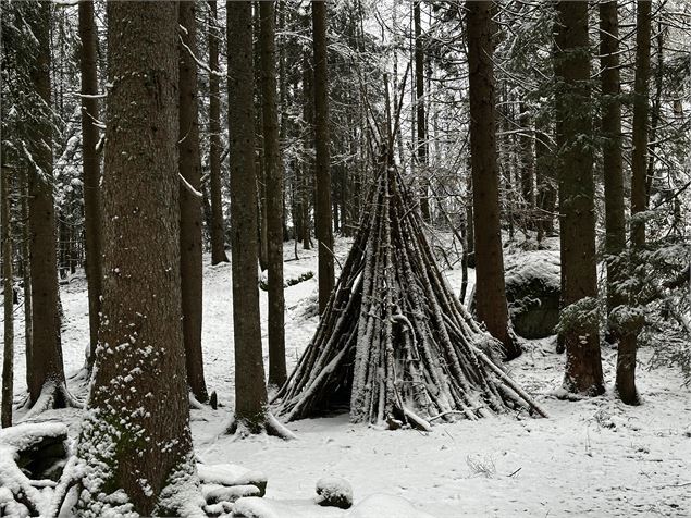 Sentier raquettes : la boucle des Combes_Sallanches - Océane Casanova