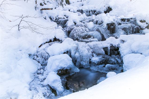 petit ruisseau le long du chemin - Océane Casanova