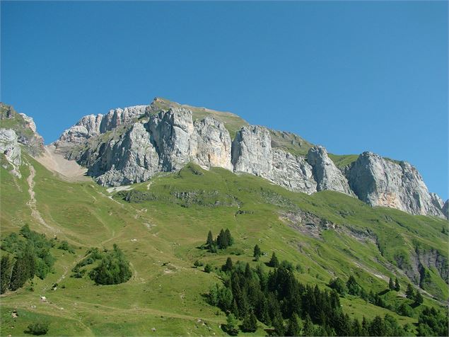 Sentier pédestre : Doran par le sentier du Gypaète