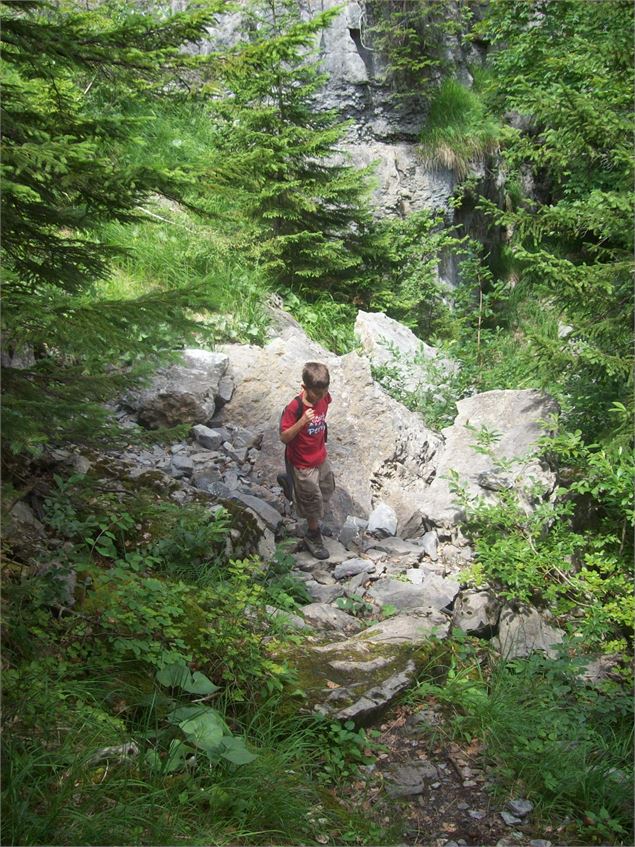 Sentier pédestre : Doran par le sentier du Gypaète