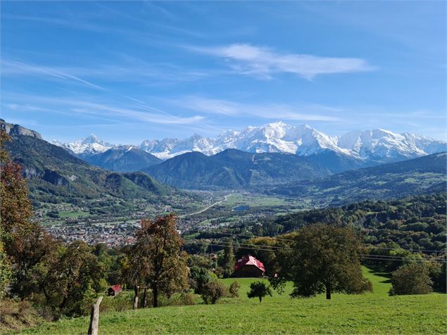 vue sur le Mont-Blanc - Wendy Coulon