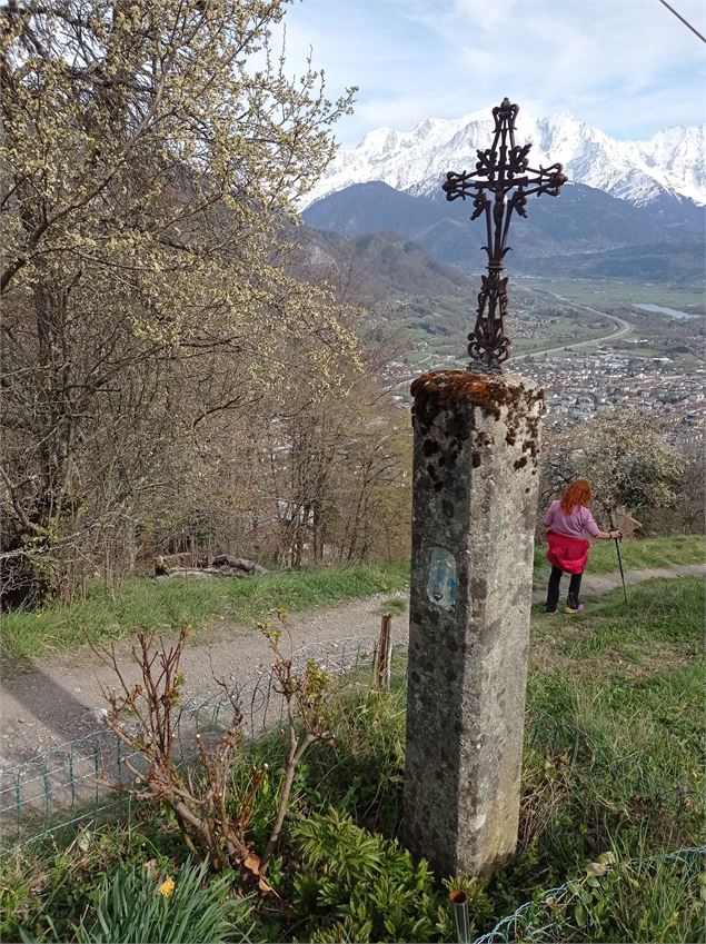 croix des Houches sur le retour - Patrice Labarbe
