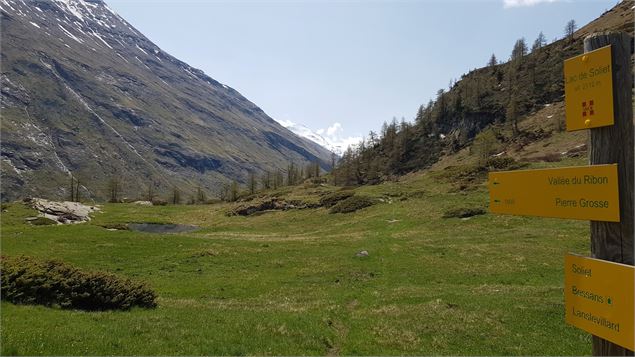 Itinéraire de randonnée pédestre : le Lac de Soliet et vallée du Ribon - OT Haute Maurienne Vanoise 