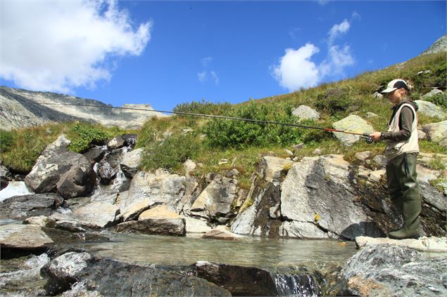 Ruisseau du Saint-Benoît en alpage - APPMA Aussois-La Norma