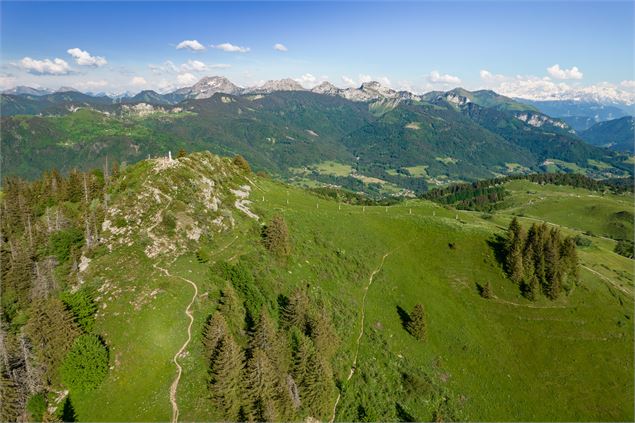 Sentier de randonnée - La Pointe de Miribel depuis Plaine-Joux_Bogève - Môle & Brasses Tourisme