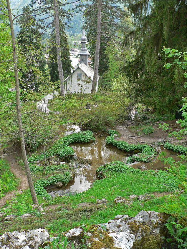 Ouverture de la Chapelle du Château - Jardin de la Jaÿsinia - OT Samoëns (photothèque)