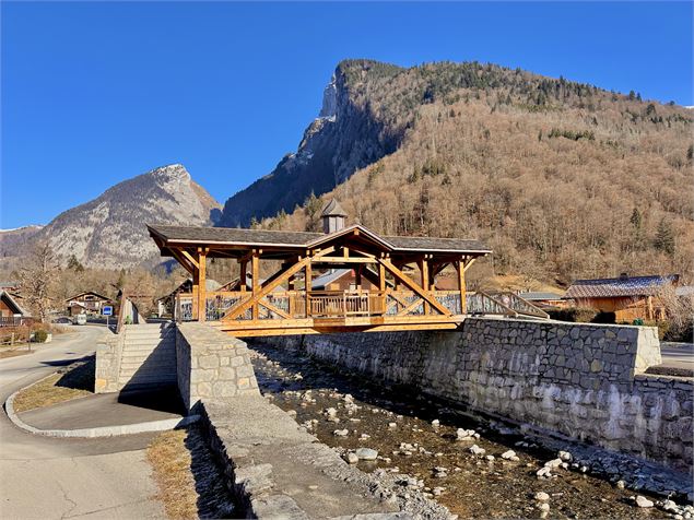 Passerelle du Clévieux_Samoëns - Léo MINOZZI