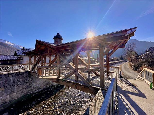 Passerelle du Clévieux_Samoëns - Léo MINOZZI