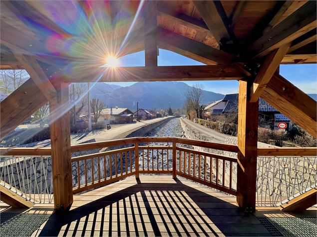 Passerelle du Clévieux_Samoëns - Léo MINOZZI