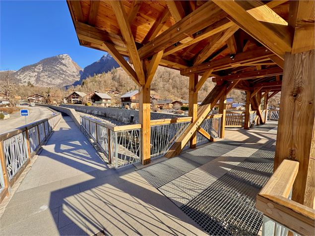 Passerelle du Clévieux_Samoëns - Léo MINOZZI