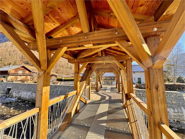 Passerelle du Clévieux_Samoëns - Léo MINOZZI