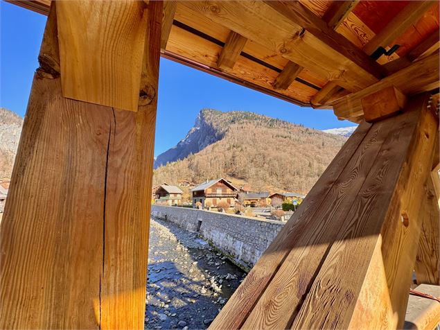 Passerelle du Clévieux_Samoëns - Léo MINOZZI
