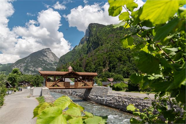 Passerelle du Clévieux_Samoëns - Léo MINOZZI
