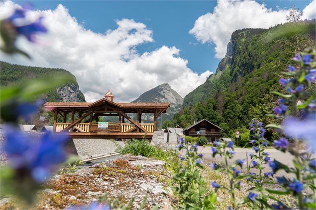Passerelle du Clévieux_Samoëns - Léo MINOZZI