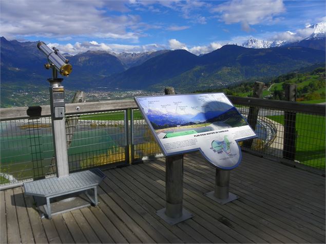 table orientation plan d'eau - OT Combloux