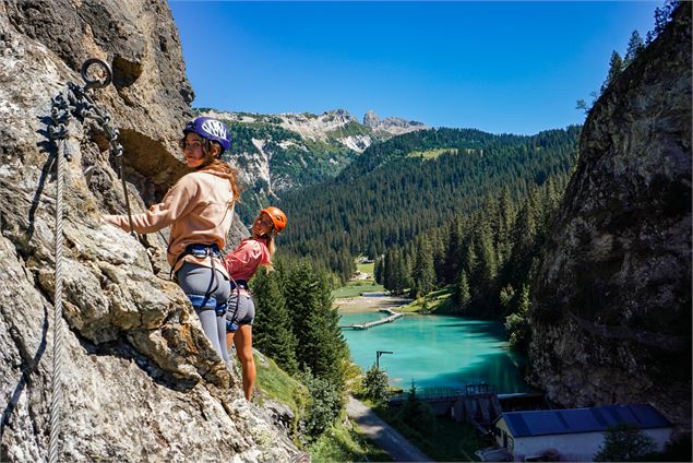 via ferrata rosière - Découvrir Les Alpes