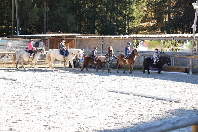 Cours de poney à Halloween - ranch nordique