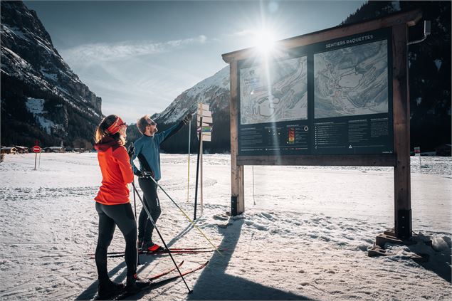 Skieurs nordiques au départ - Simon Morice