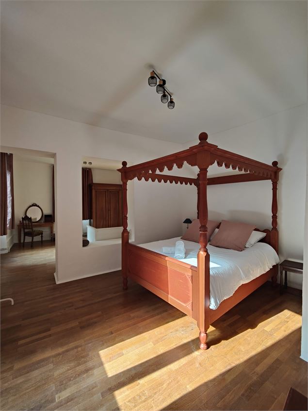 Chambre Charlotte - Crédit photo Château de Fortis