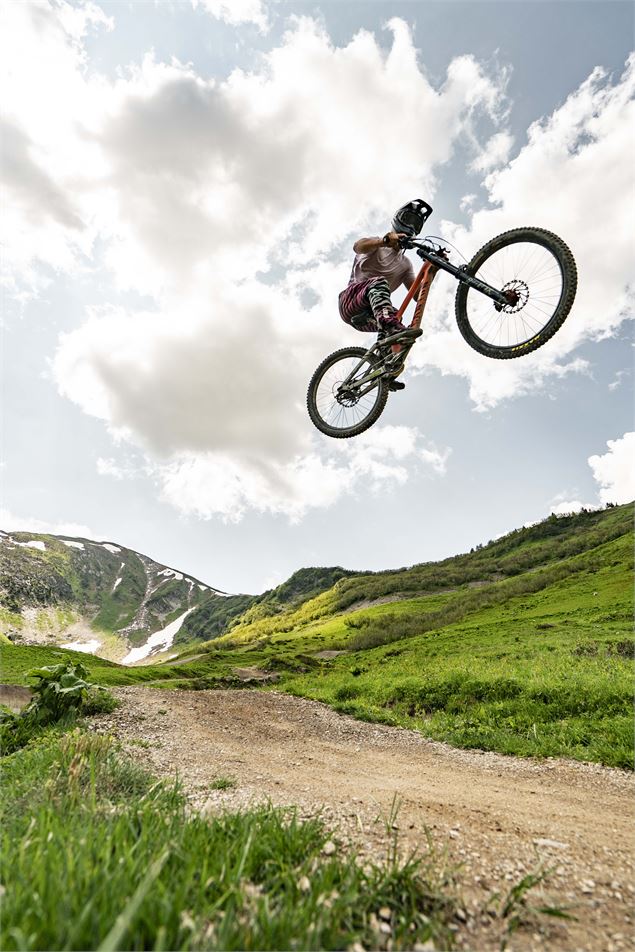Piste VTT Vorachatak du Bike Park de Châtel - L.Meyer-Châtel