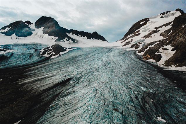 Pic de l'Étendard et glacier de Saint Sorlin - © OT Saint Sorlin d'Arves - V Bellot-Mauroz